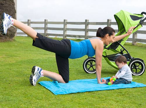 Tập thể dục sau sinh 1 tuần