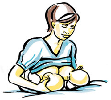 Cho con bú: 5 tư thế dễ chịu nhất mẹ nên biết