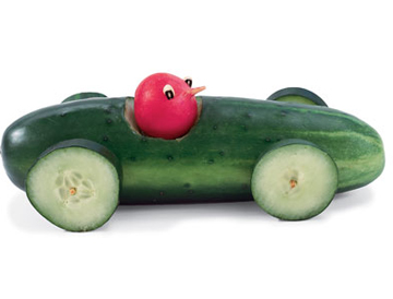 Mẹ sáng tạo biến hóa 3 món củ quả vui nhộn cho bé