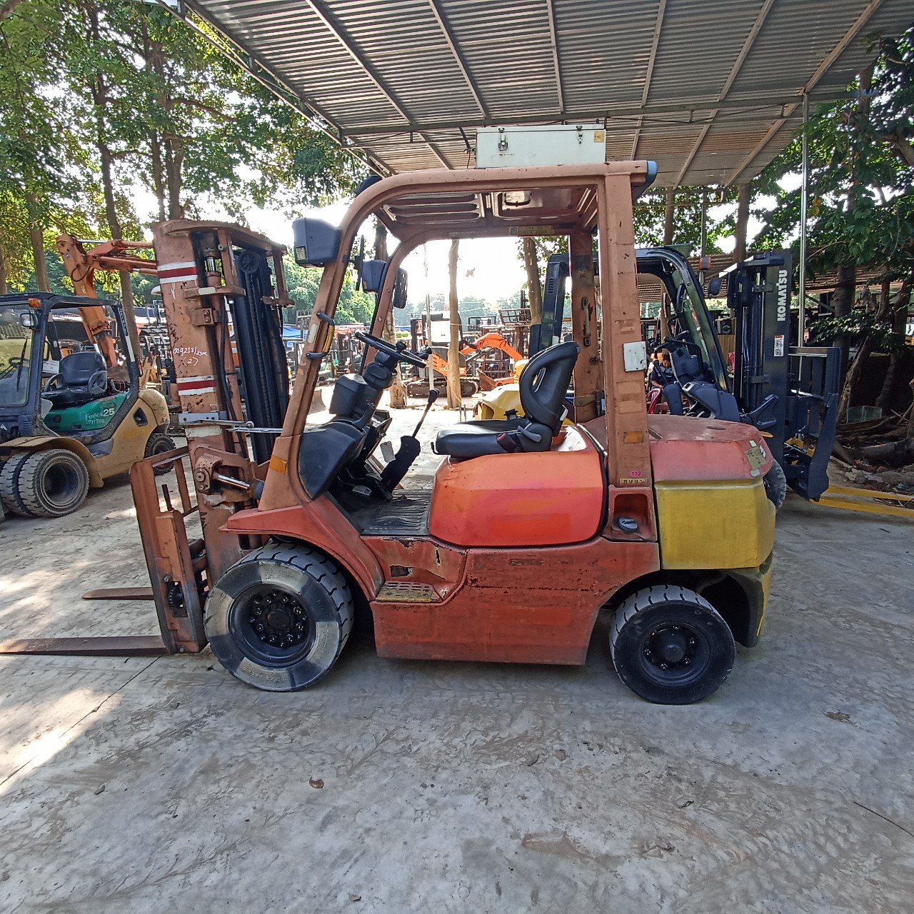 Xe nâng xăng toyota 7FG25-12042
