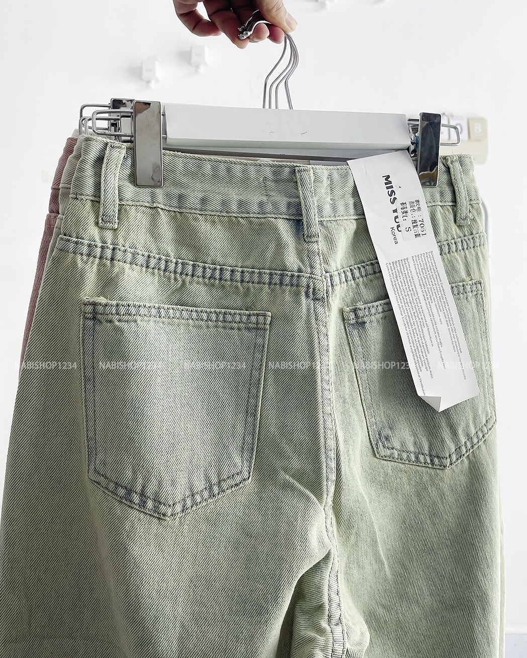 (S20%) Quần Jean Số 108-A 7051 OR 2 Túi Ngang