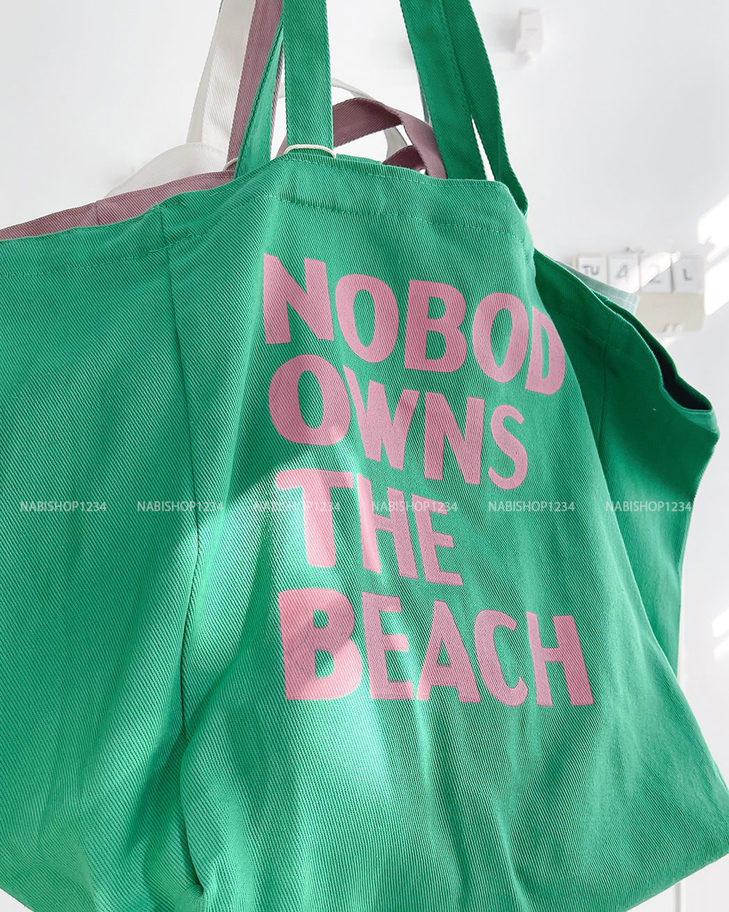 (S20%) Túi Số 42-L Tote Chữ Nobody