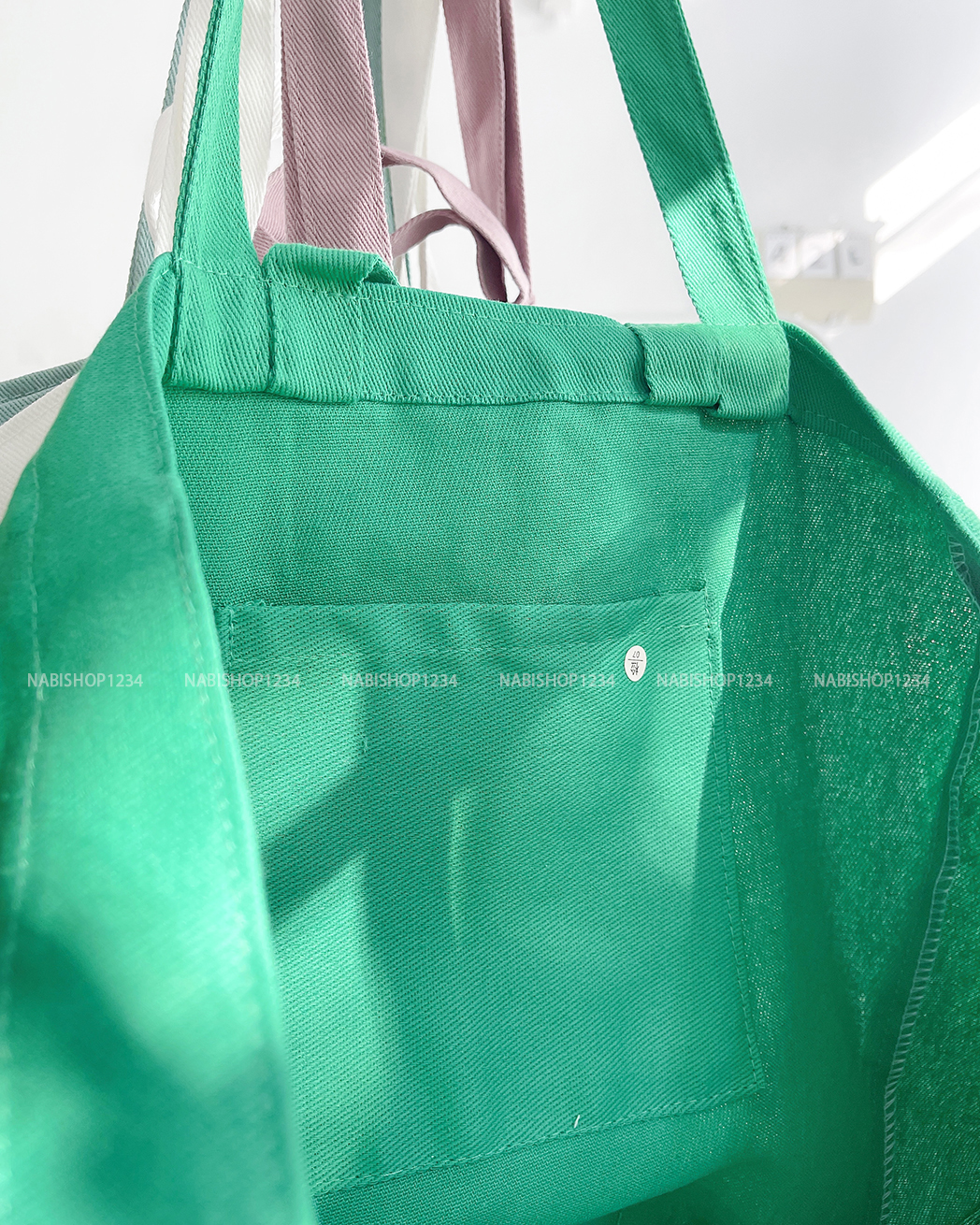 (S20%) Túi Số 42-L Tote Chữ Nobody