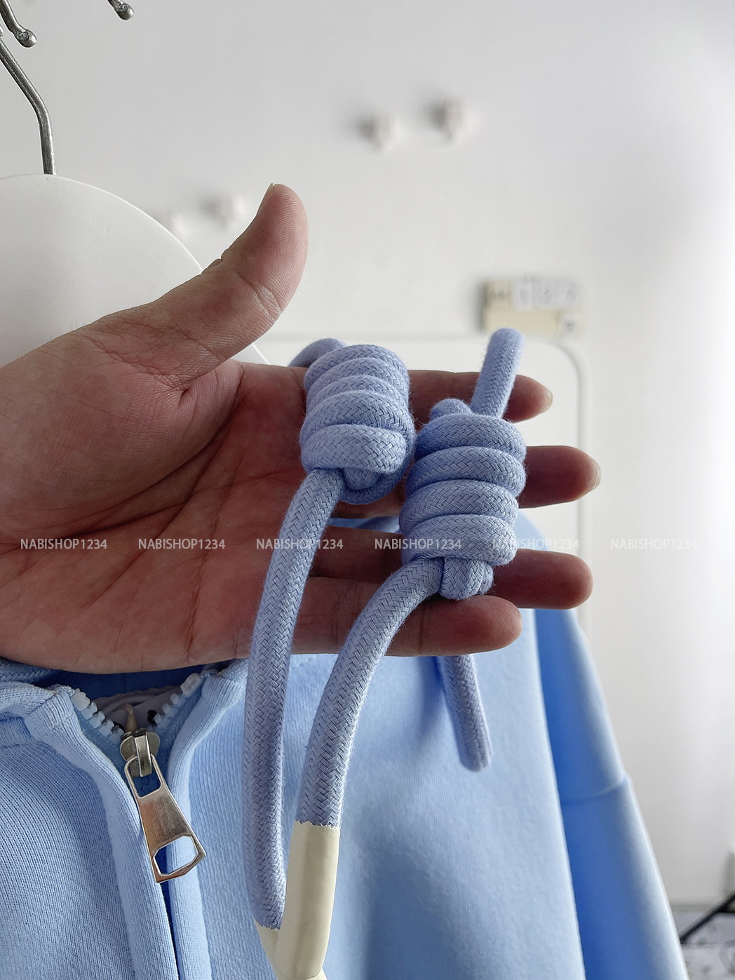 (S30K) Áo Khoác Số 127-B Hoodie Zip Trơn QC