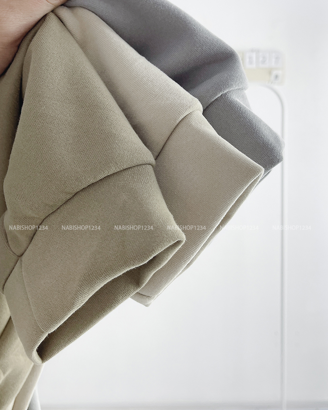 (S30K) Áo Khoác Số 127-B Hoodie Zip Trơn QC