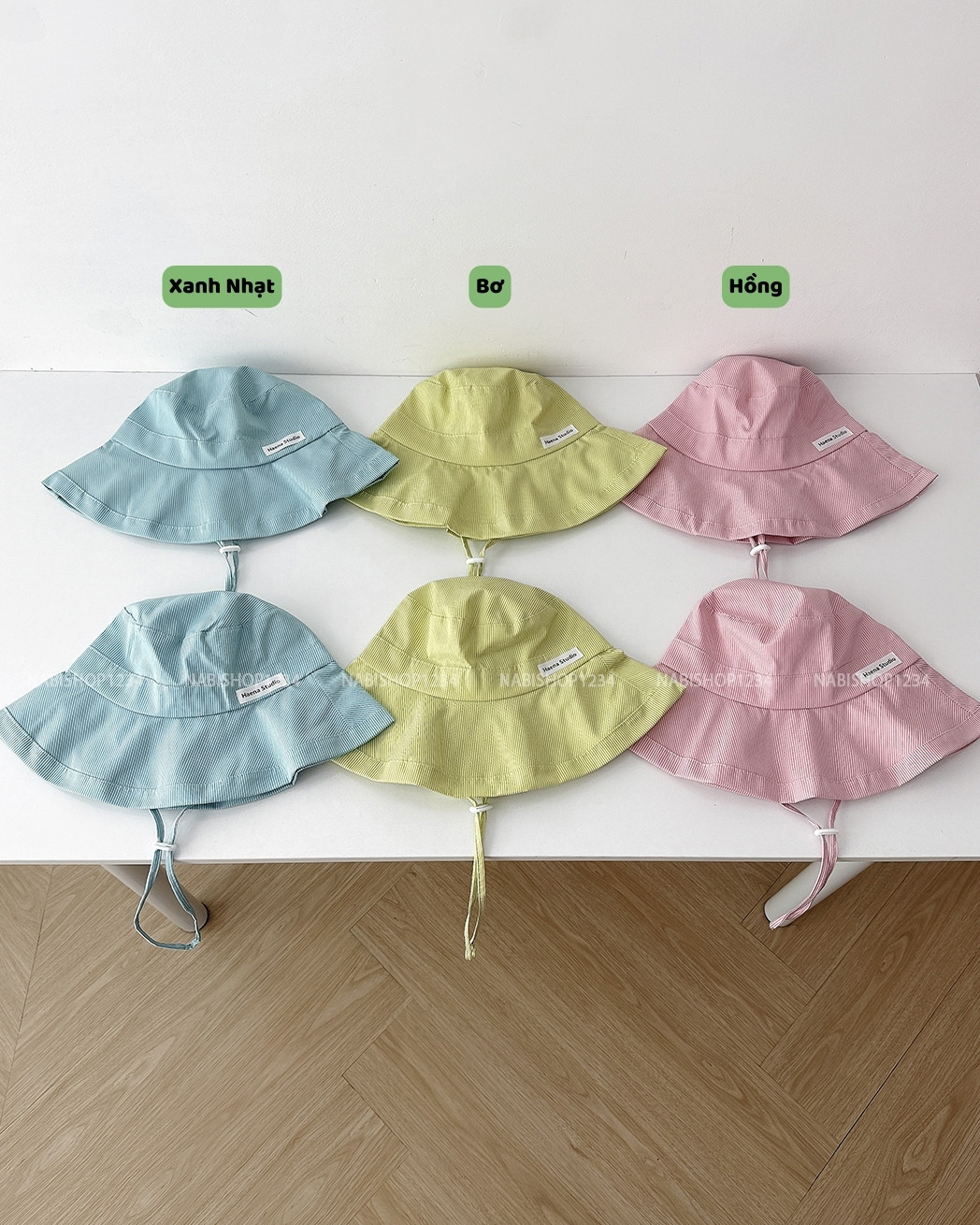 Mũ Số 19-L Vành Sọc Tag Haena