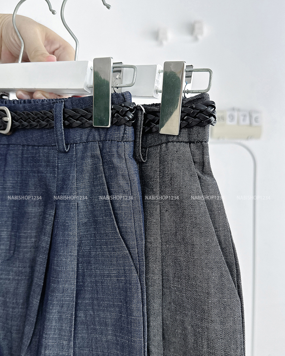 (S20%) Quần Short Số 97-C 0819 Denim Kèm Nịt