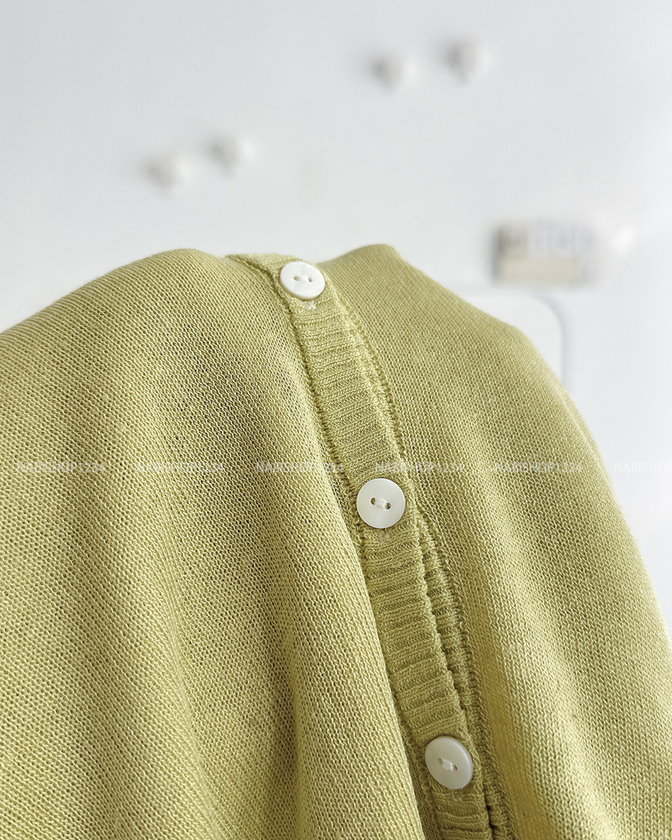 (S20%) Áo Khoác Số 140-C Cardigan Trơn