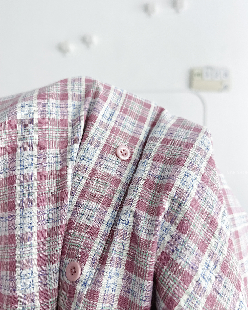 Váy Số 129-D Sơ Mi Caro Oversize