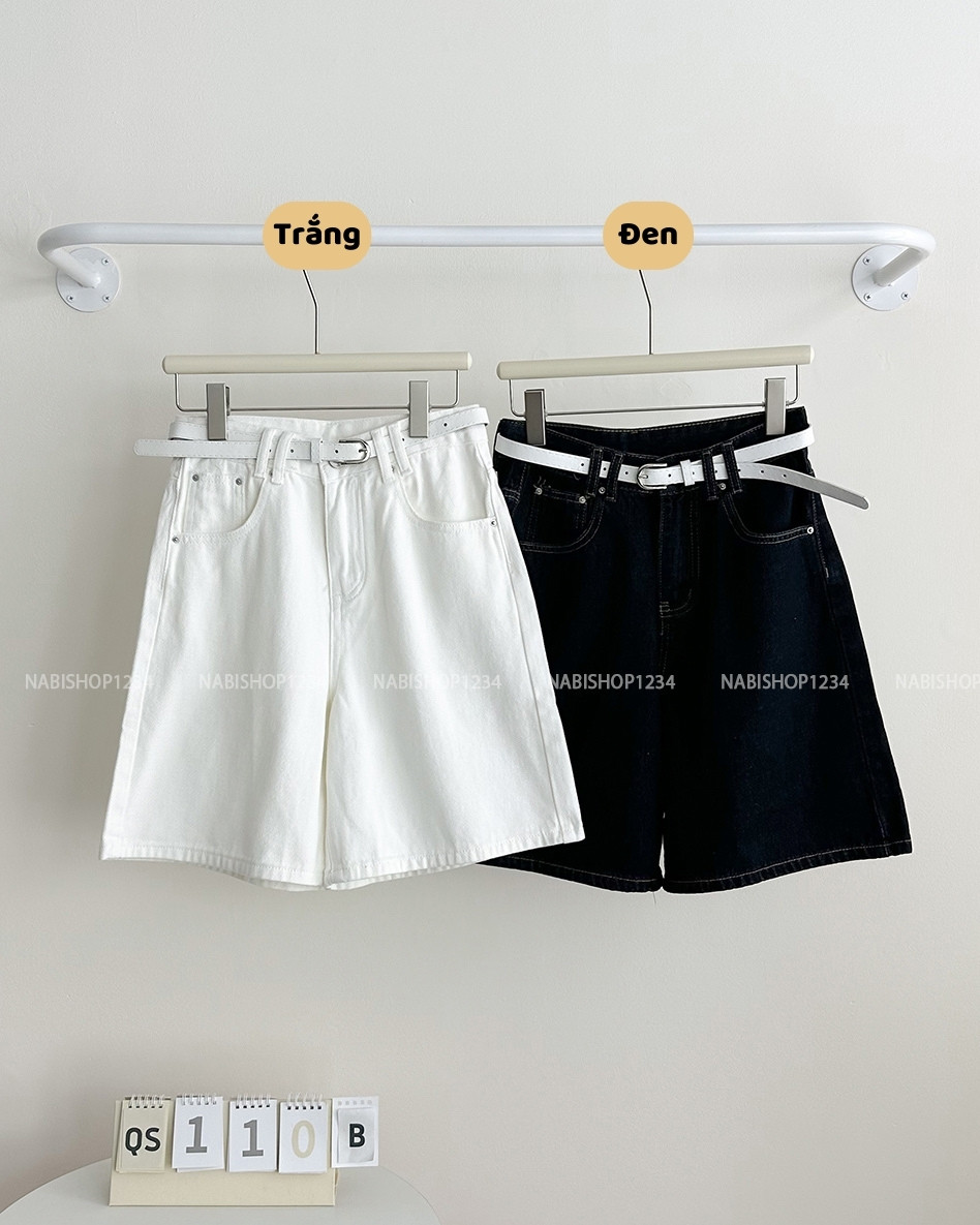 Quần Short Số 110-B 3100 Ngố 2 Đai Kèm Nịt