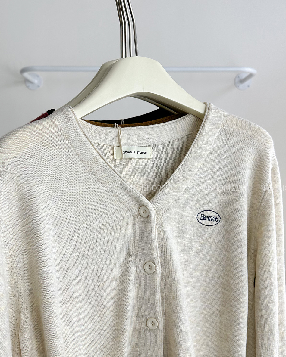 Áo khoác Số 154-D Cardigan Thêu Barmet