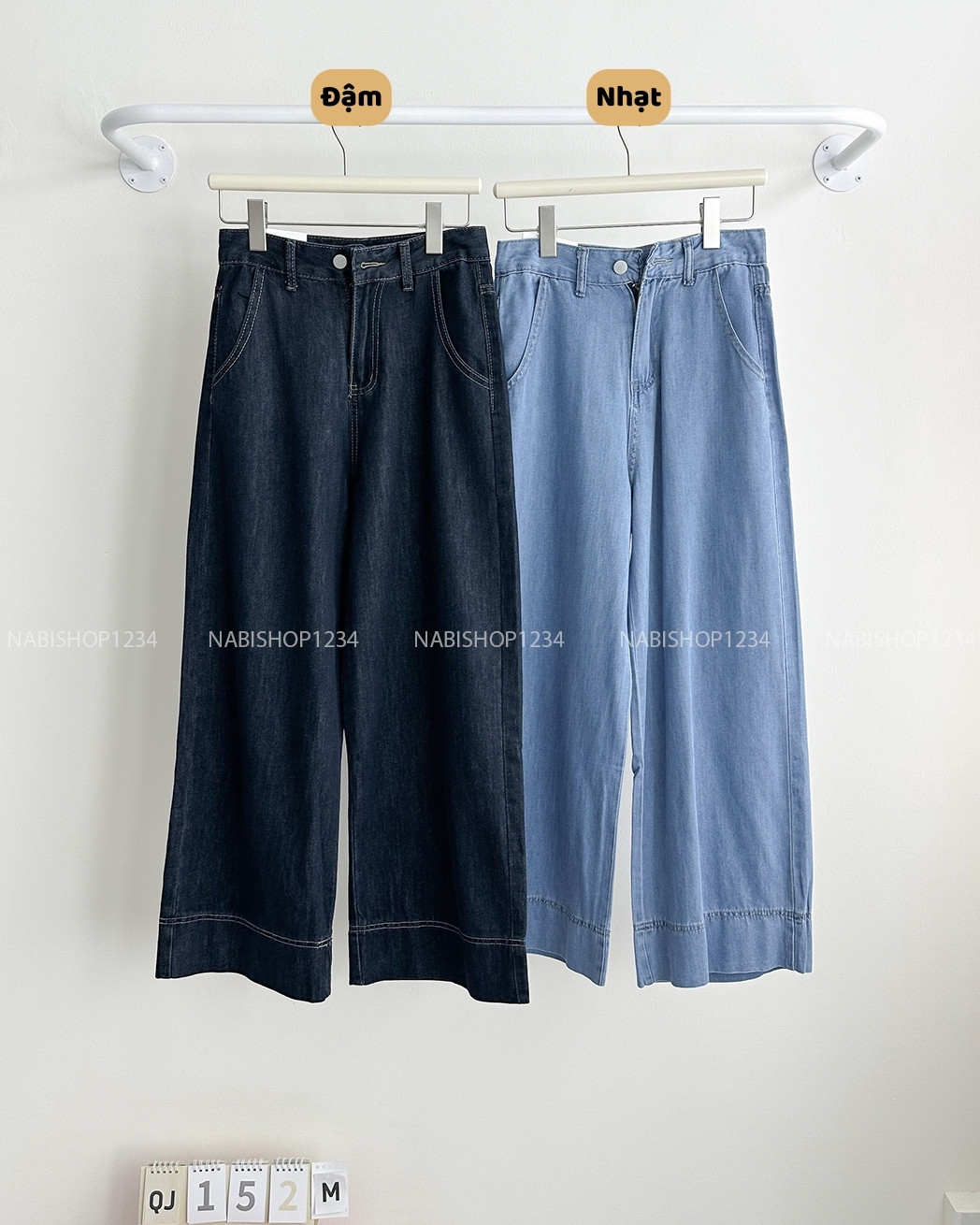 Quần Jean Số 152-M 8131 OS Viền Chỉ