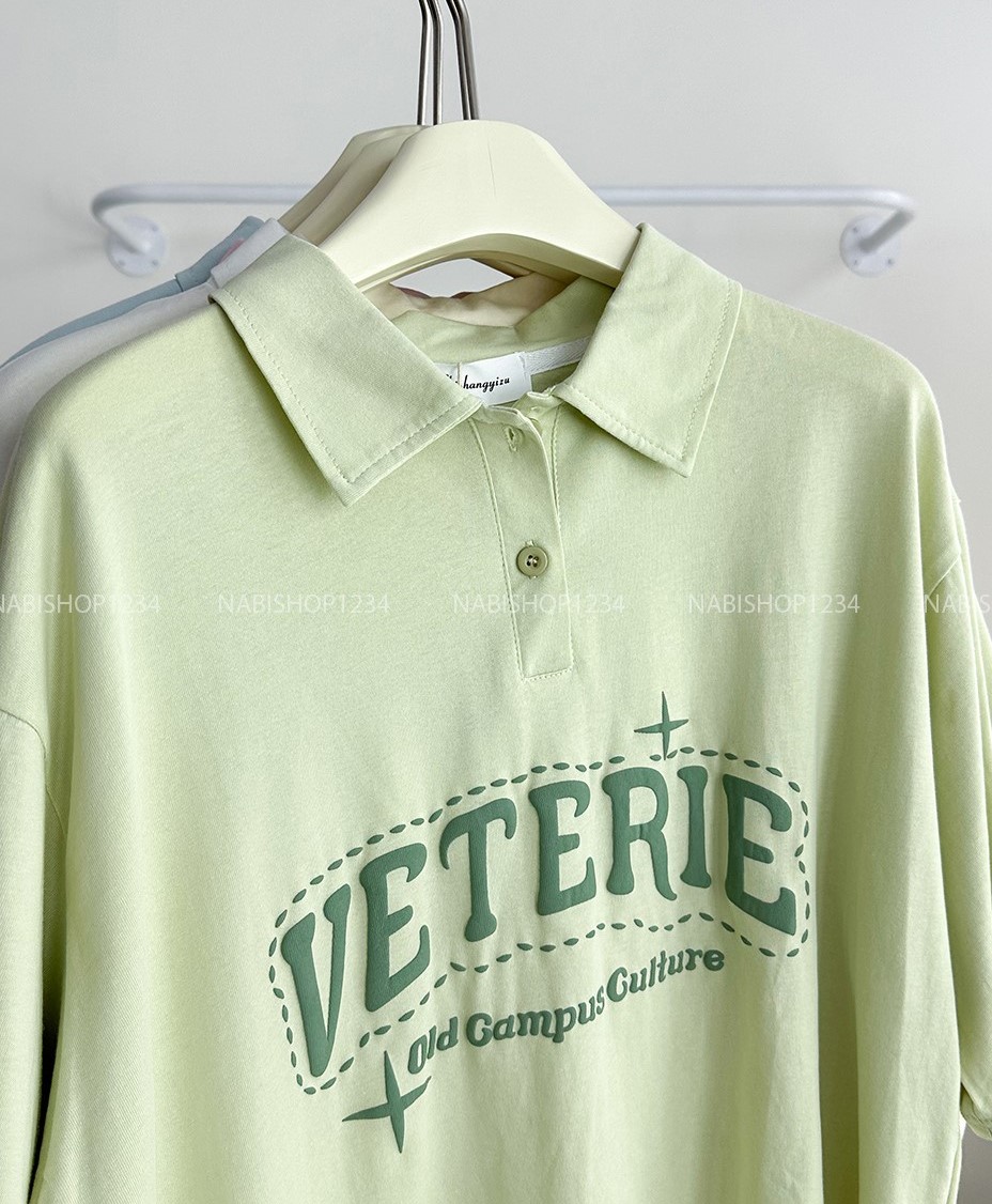 Áo Thun Số 25-A PoLo Oversize VETERIE