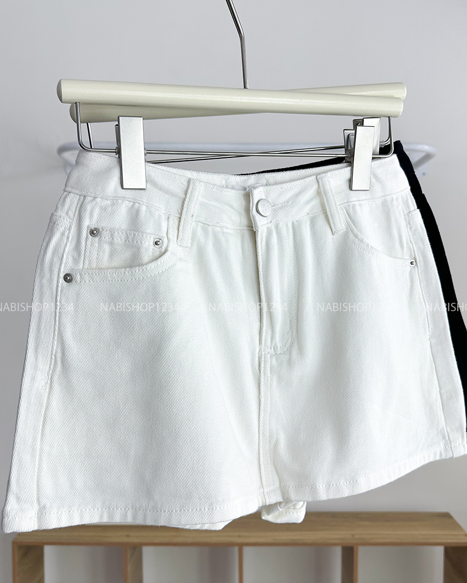 Quần Short Số 113-A 8383 Kaki Giả Váy