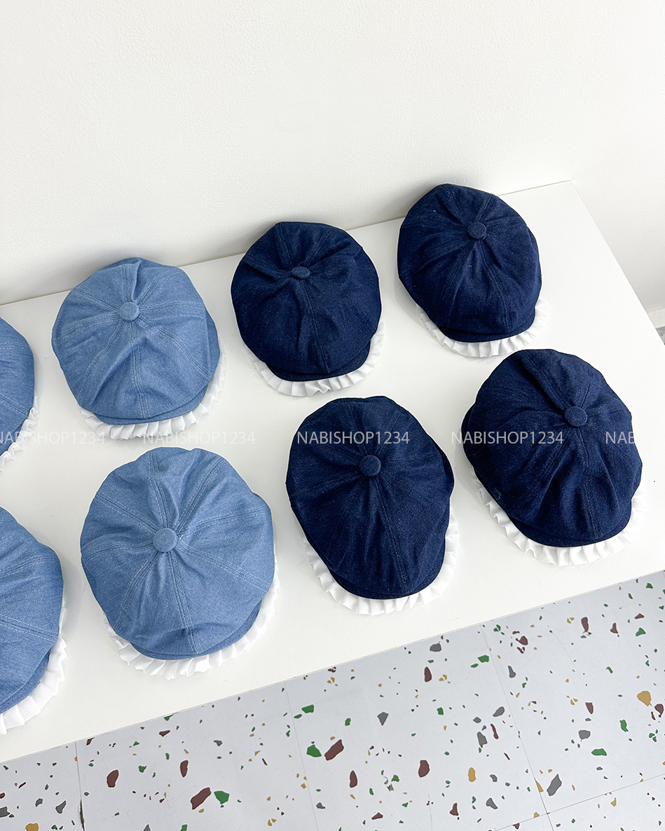Mũ Số 32-L Beret Viền Ren
