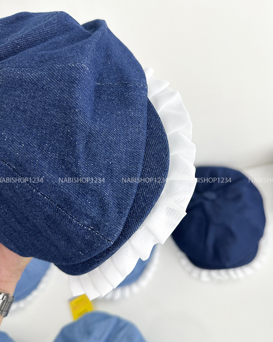 Mũ Số 32-L Beret Viền Ren