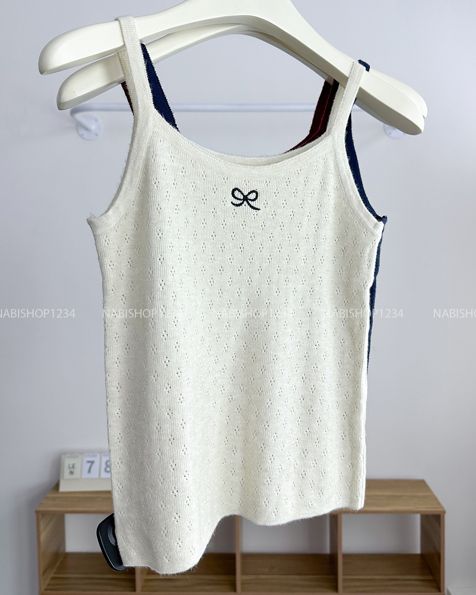 Áo Len Số 78-M Set Cardigan Kèm 2S Nơ
