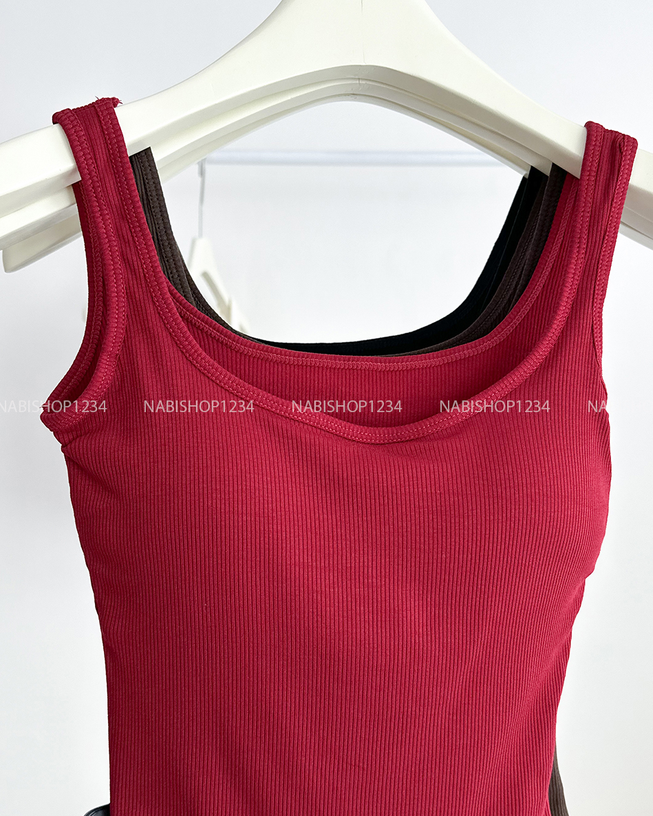 Áo Croptop Số 155-U 1080 Bra Thun Gân
