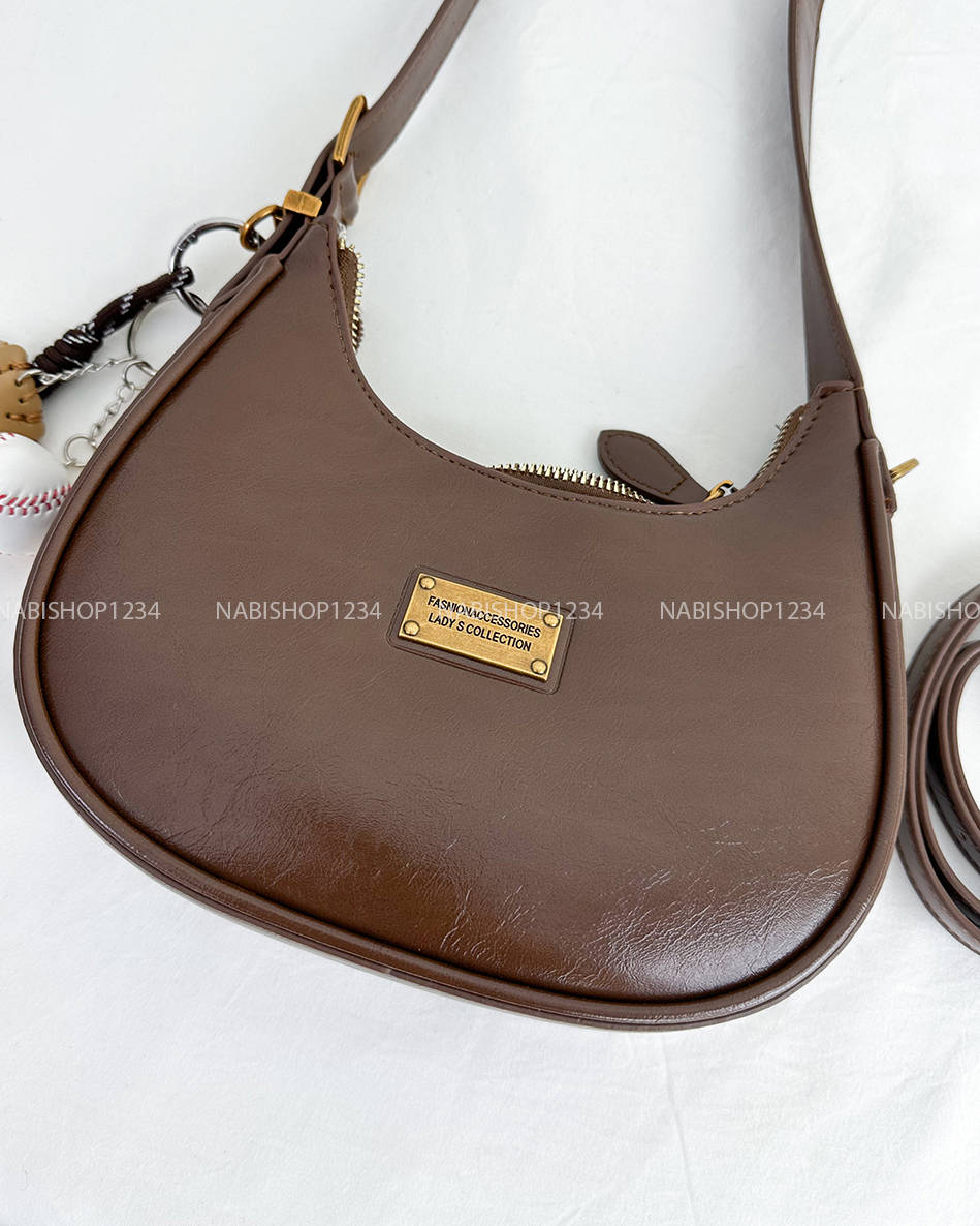 Túi Số 82-H 3731 Da Đeo Chéo Tag + MK Bóng Chày