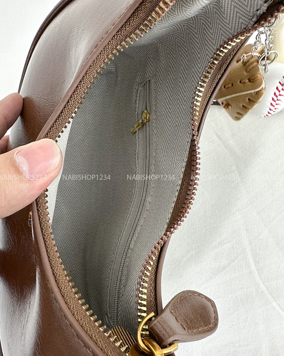 Túi Số 82-H 3731 Da Đeo Chéo Tag + MK Bóng Chày