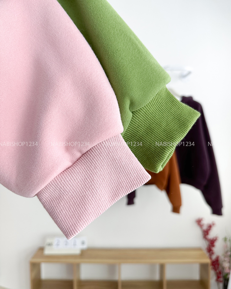 Áo Khoác Số 251-D Hoodie Zip Lửng Thêu Ngựa