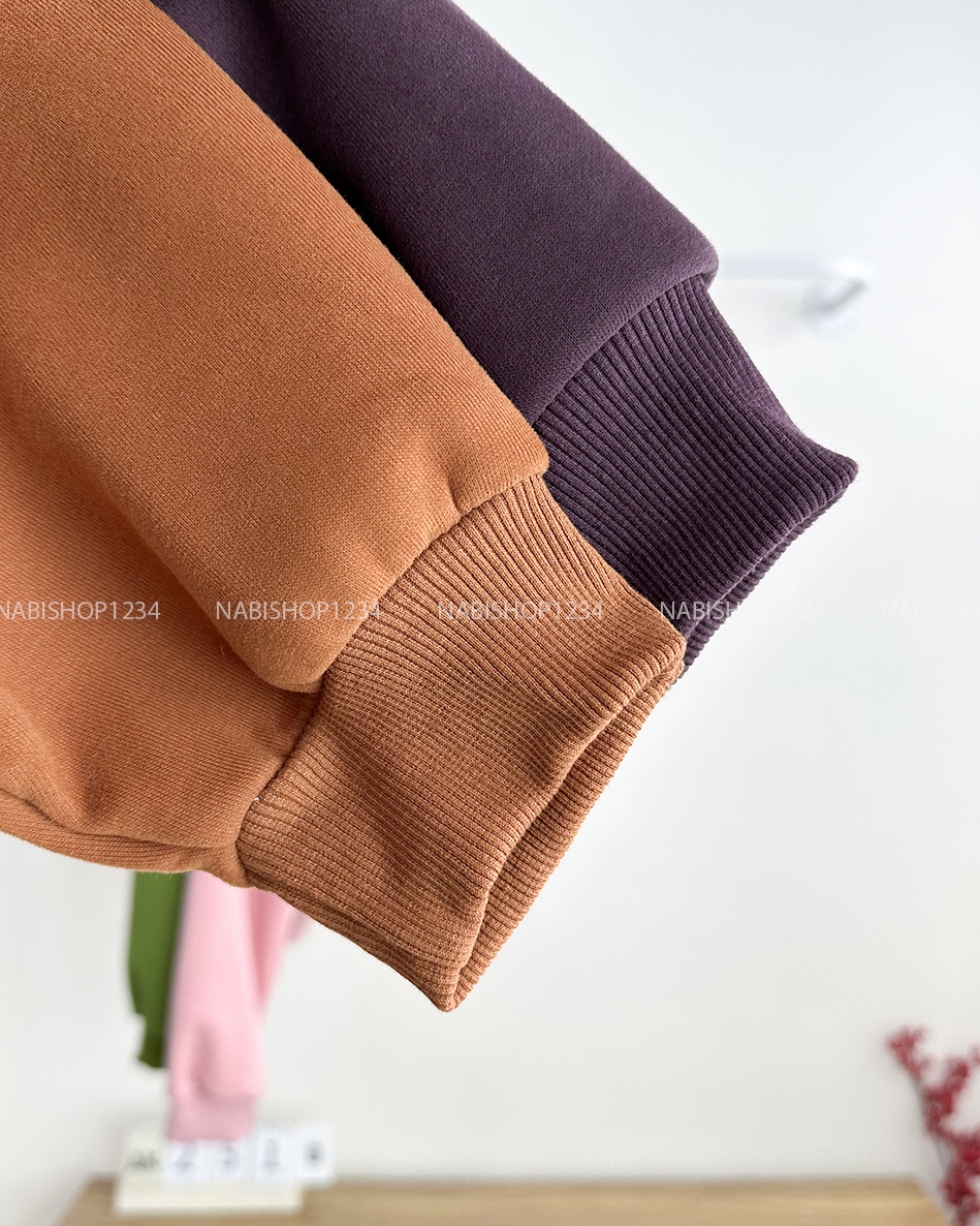 Áo Khoác Số 251-D Hoodie Zip Lửng Thêu Ngựa