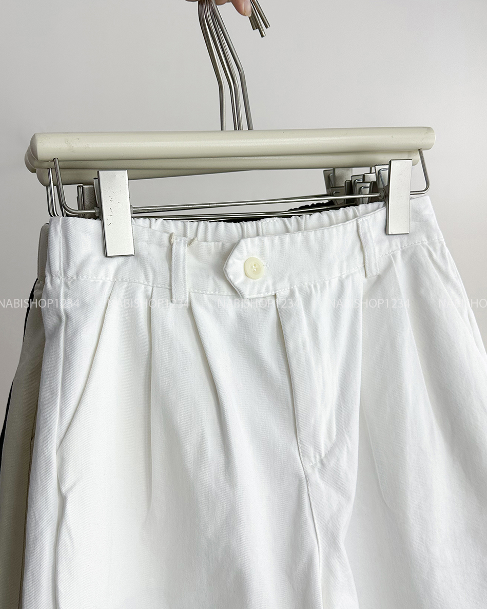 Quần Short Số 118-B 1211 Kaki Đai Nút