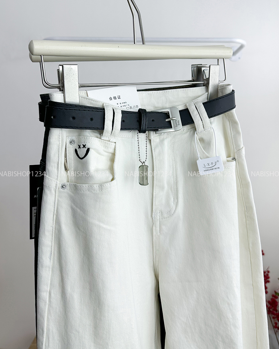 Quần Jean Số 190-B 1571 OS Mặt Cười + Nịt