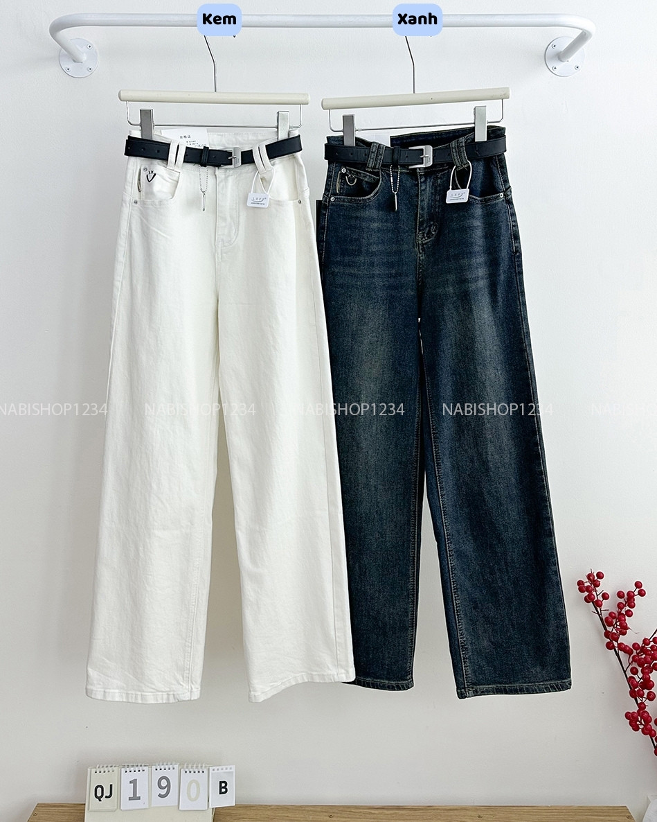 Quần Jean Số 190-B 1571 OS Mặt Cười + Nịt