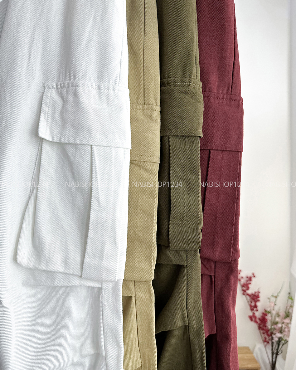 Quần Kaki Số 79-D 69027 Túi Hộp Loang