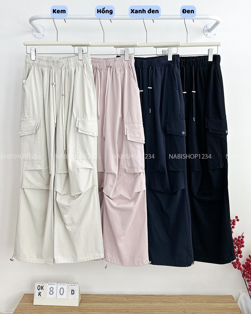 Quần Kaki Số 80-D 69019 Túi Hộp Lai Rút