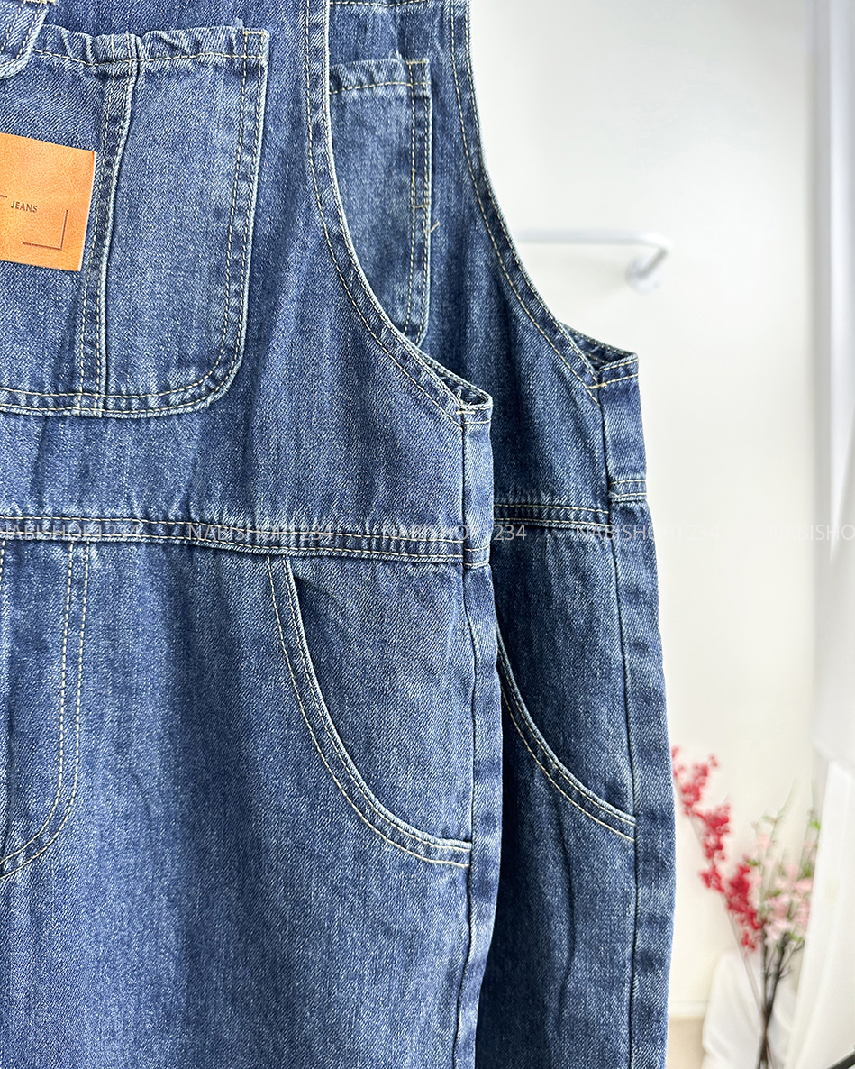 Yếm Số 35-D 6833 Jean Quần Tag Da