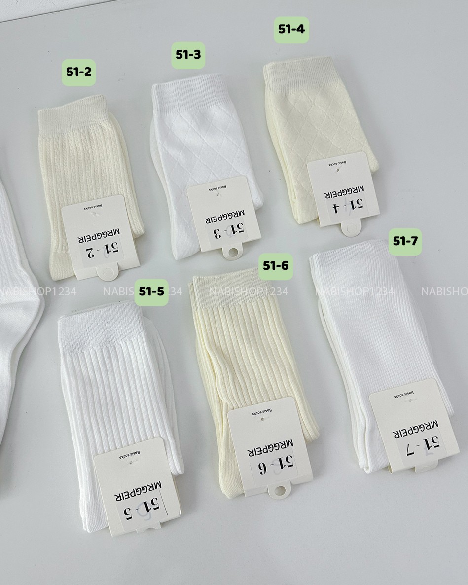Tất Số 51-Dài Gân Mạc MRGG 15cm