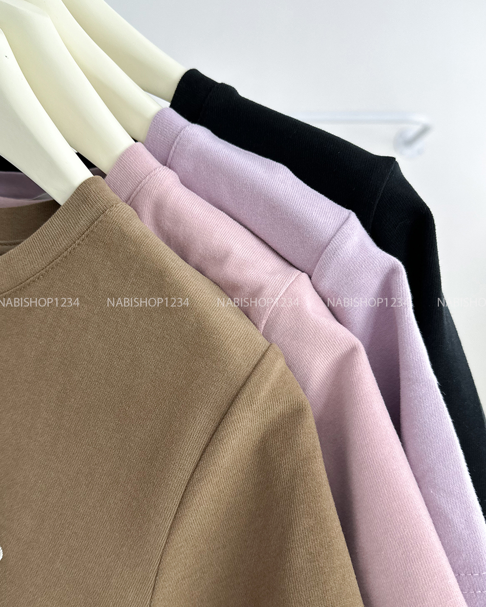 Áo Thun Số 45-M 8308 TN Thêu Nơ