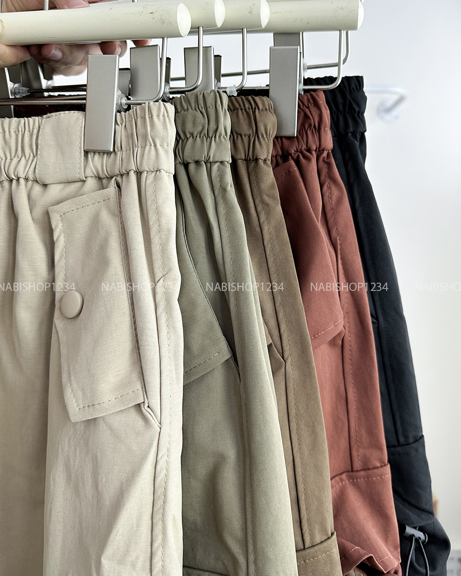 Chân Váy Số 174-M 7872 Dài Kaki Túi Hộp