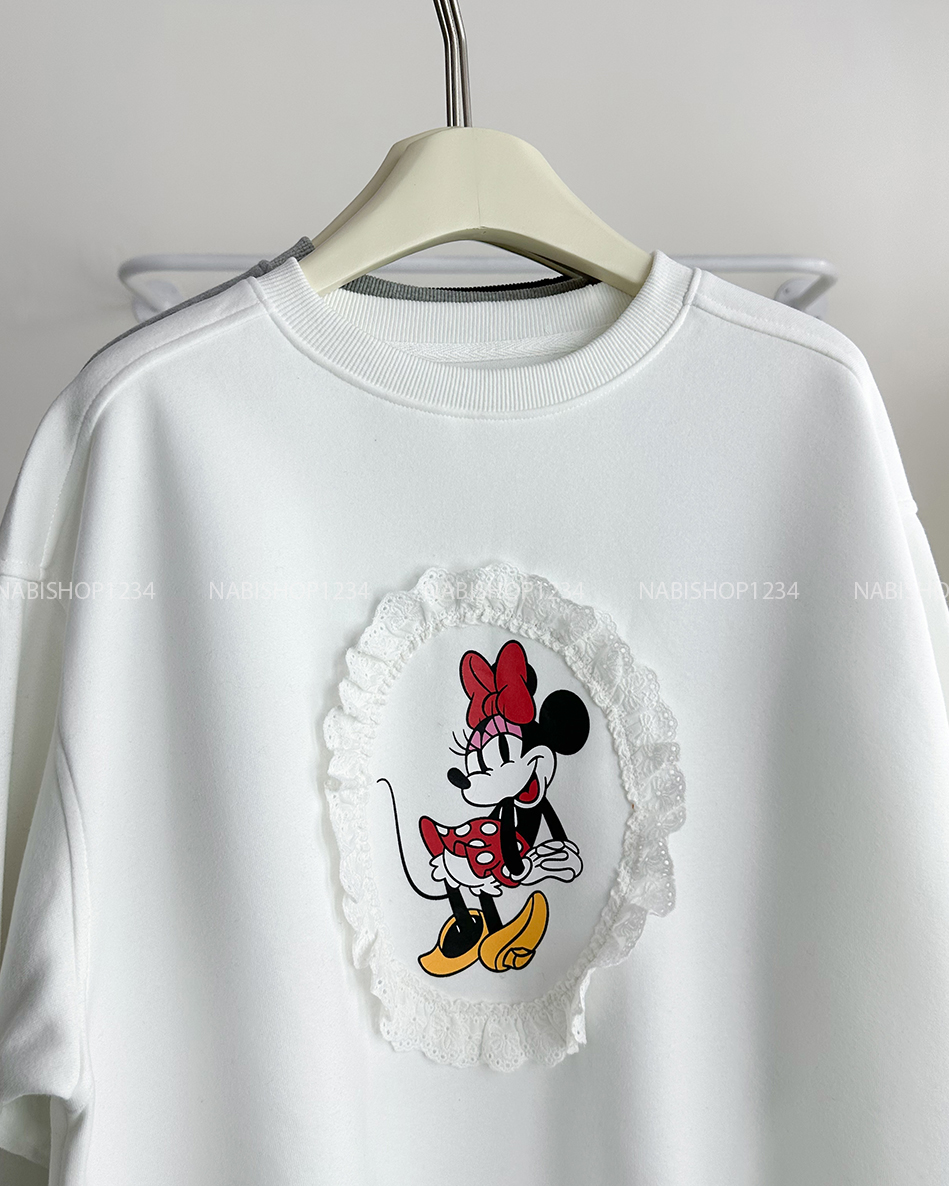 Áo Khoác Số 202-A Sweater Hình Mickey