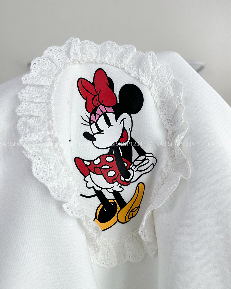 Áo Khoác Số 202-A Sweater Hình Mickey