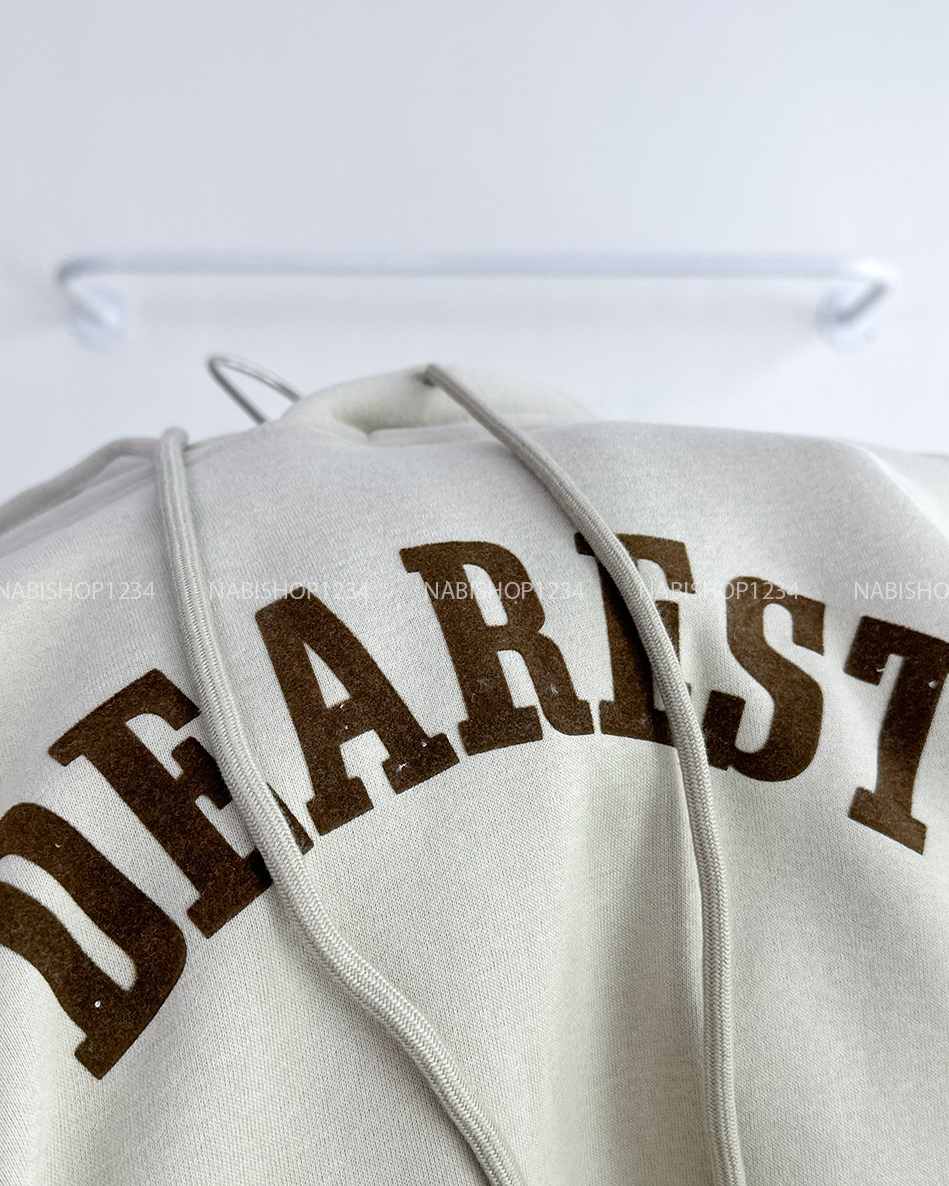 (S30K) Áo Khoác Số 224-M Hoodie Dearest