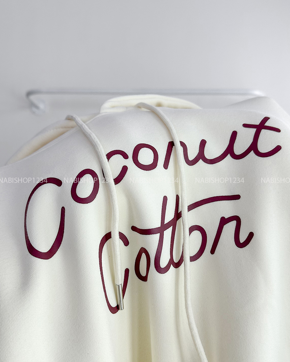 (S30K) Áo Khoác Số 225-M Hoodie Coconut