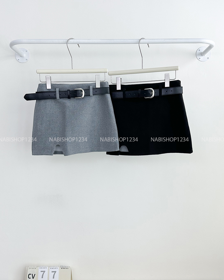 (S50%) Chân Váy Số 77-D 096 Dạ Lai Khoét + Nịt