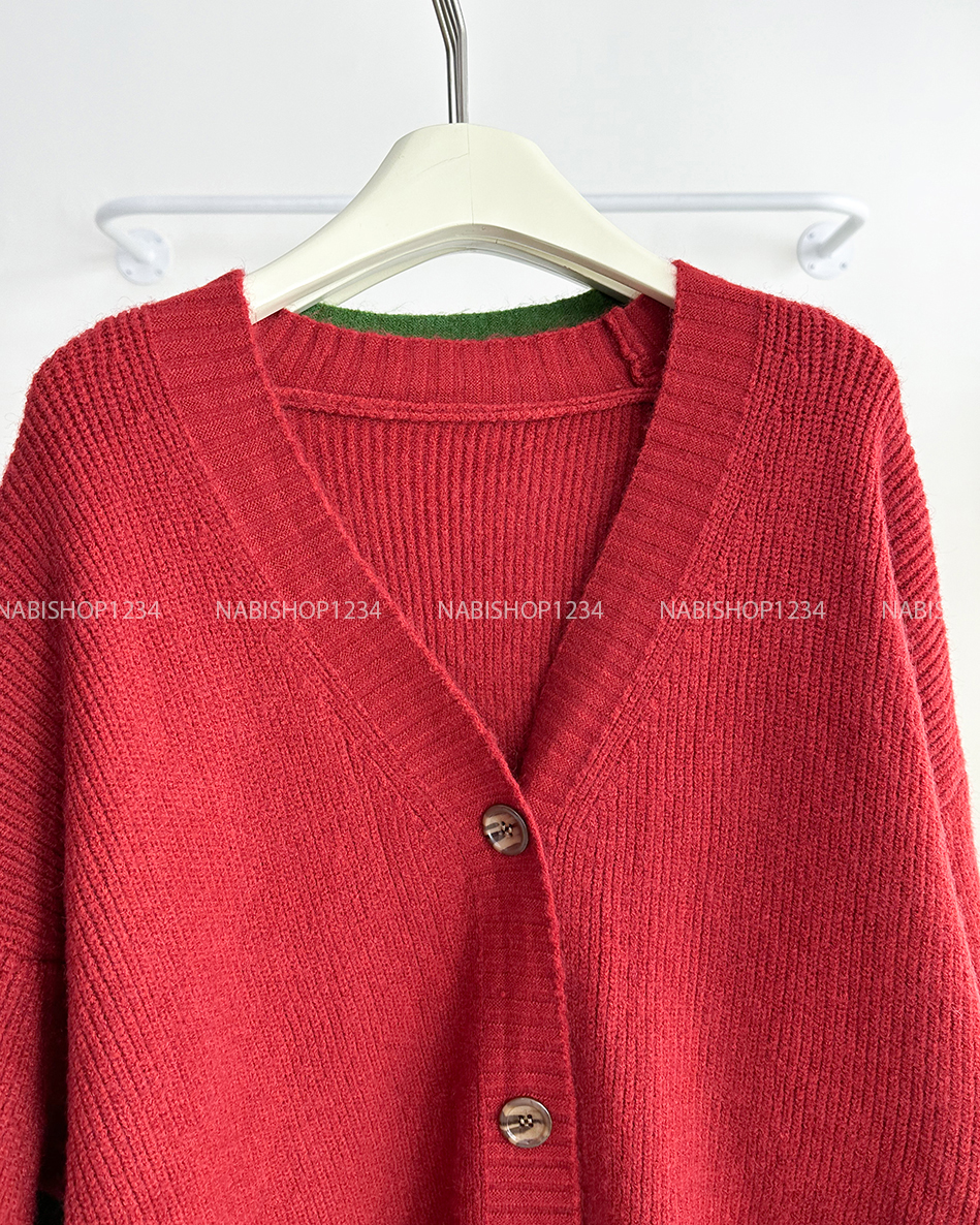 (S20%) Áo Khoác Số 227-D Cardigan Oversize