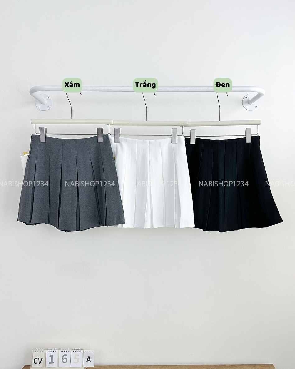 Chân Váy Số 165-A 2028 Ngắn Tennis
