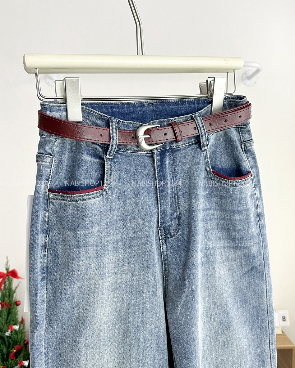 Quần Jean Số 171-B 5059 OD Nấm Viền + Nịt