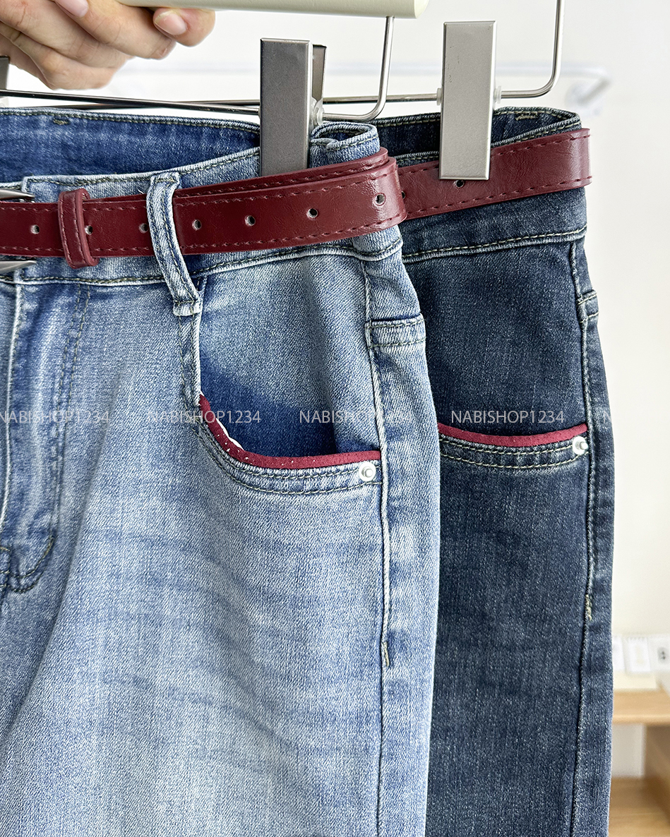 Quần Jean Số 171-B 5059 OD Nấm Viền + Nịt