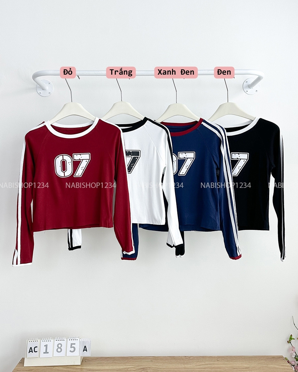Áo Croptop Số 185-A Tay Dài 07