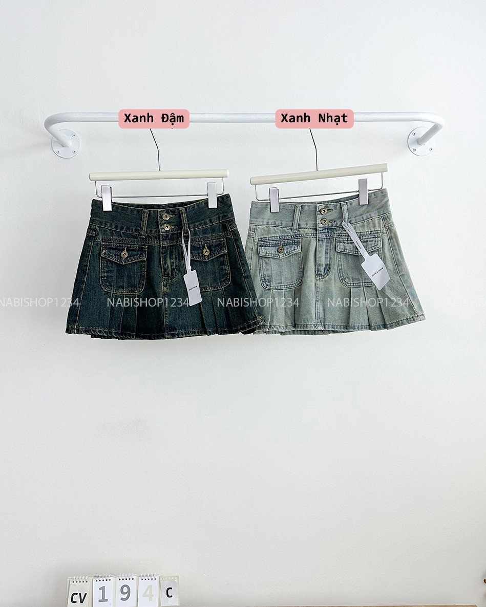 Chân Váy Số 194-B 919149 Xếp Ly Túi Hộp