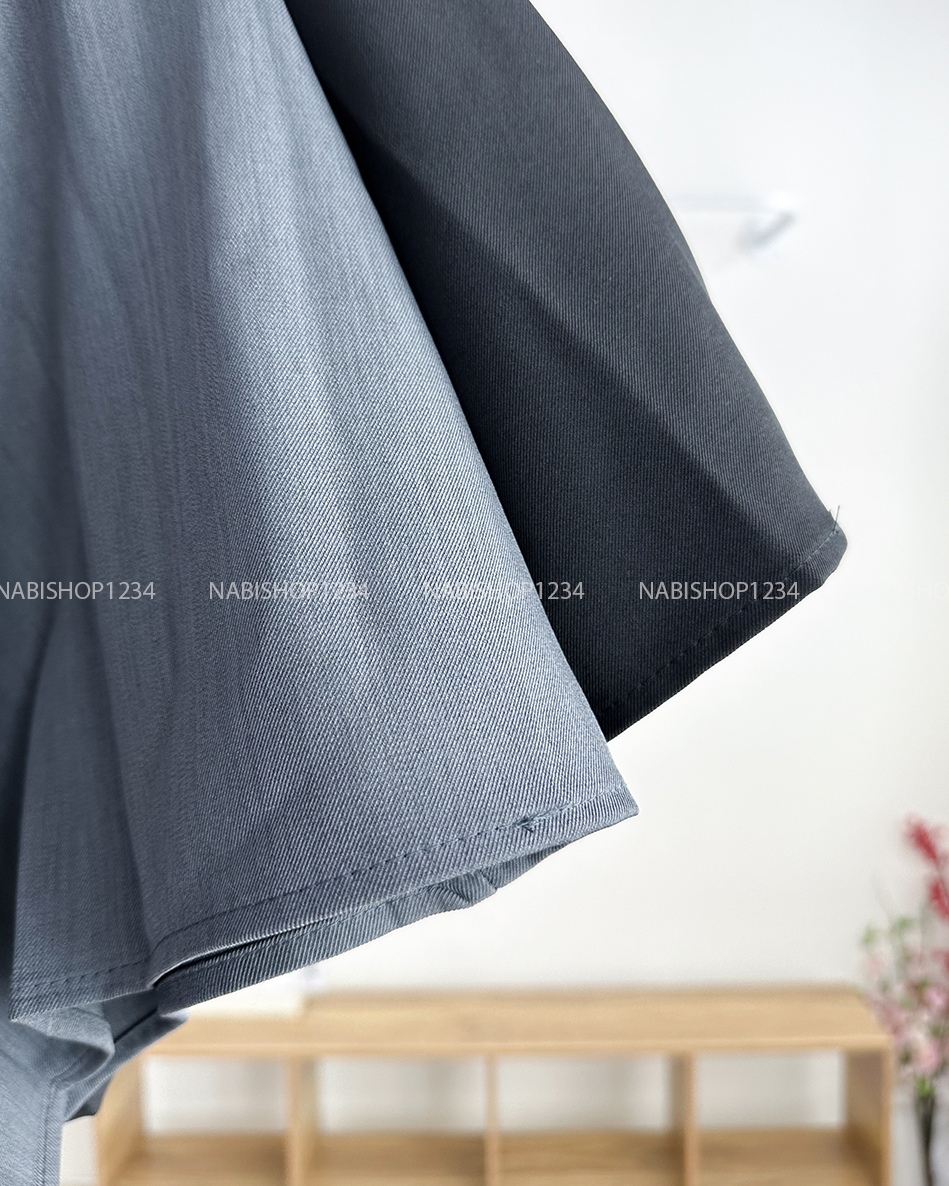 Chân Váy Số 197-A 9906 Dài Xếp Ly Kèm Nịt