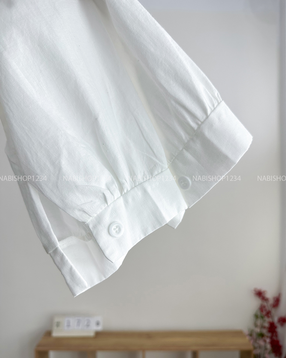 Áo Kiểu Số 172-B 523 Cổ Bèo Ren