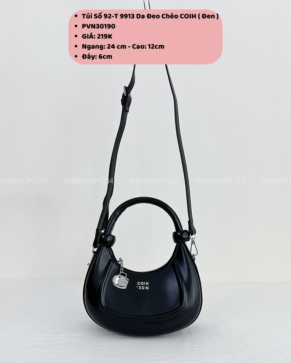 Túi Số 92-T 9913 Da Đeo Chéo COIH