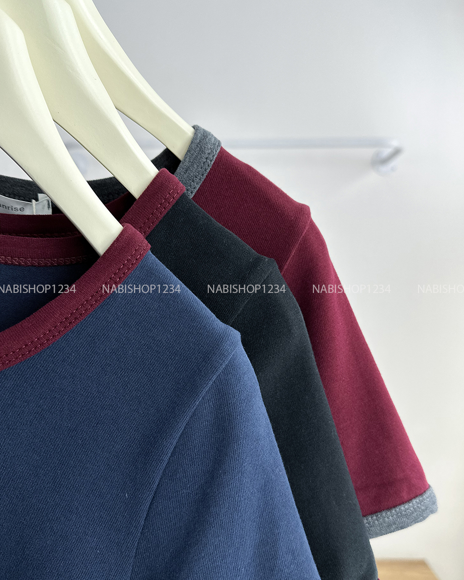 Áo Thun Số 103-M Babytee Cổ Viền